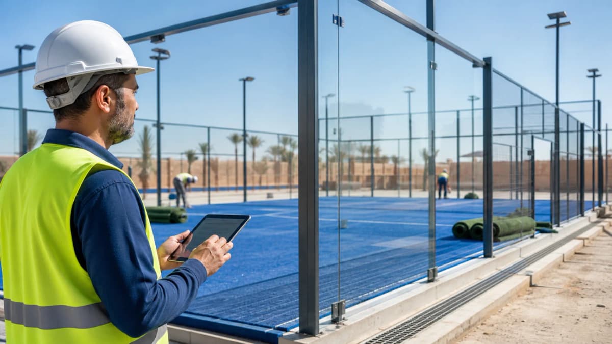 Constructeur de terrain de padel au Maroc